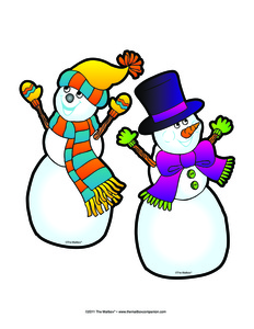 232x300 January Clipart