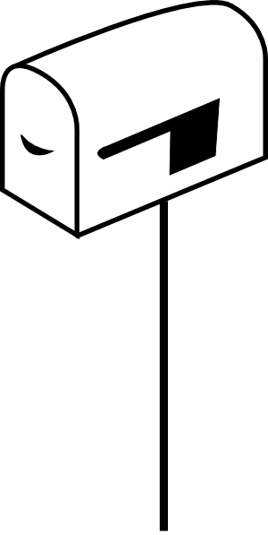 300x597 Mailbox Clip Art