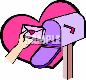 300x279 Valentine Mailbox Clipart