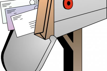450x300 Open Mailbox Clip Art