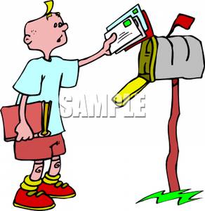 292x300 Putting Mail In The Mailbox
