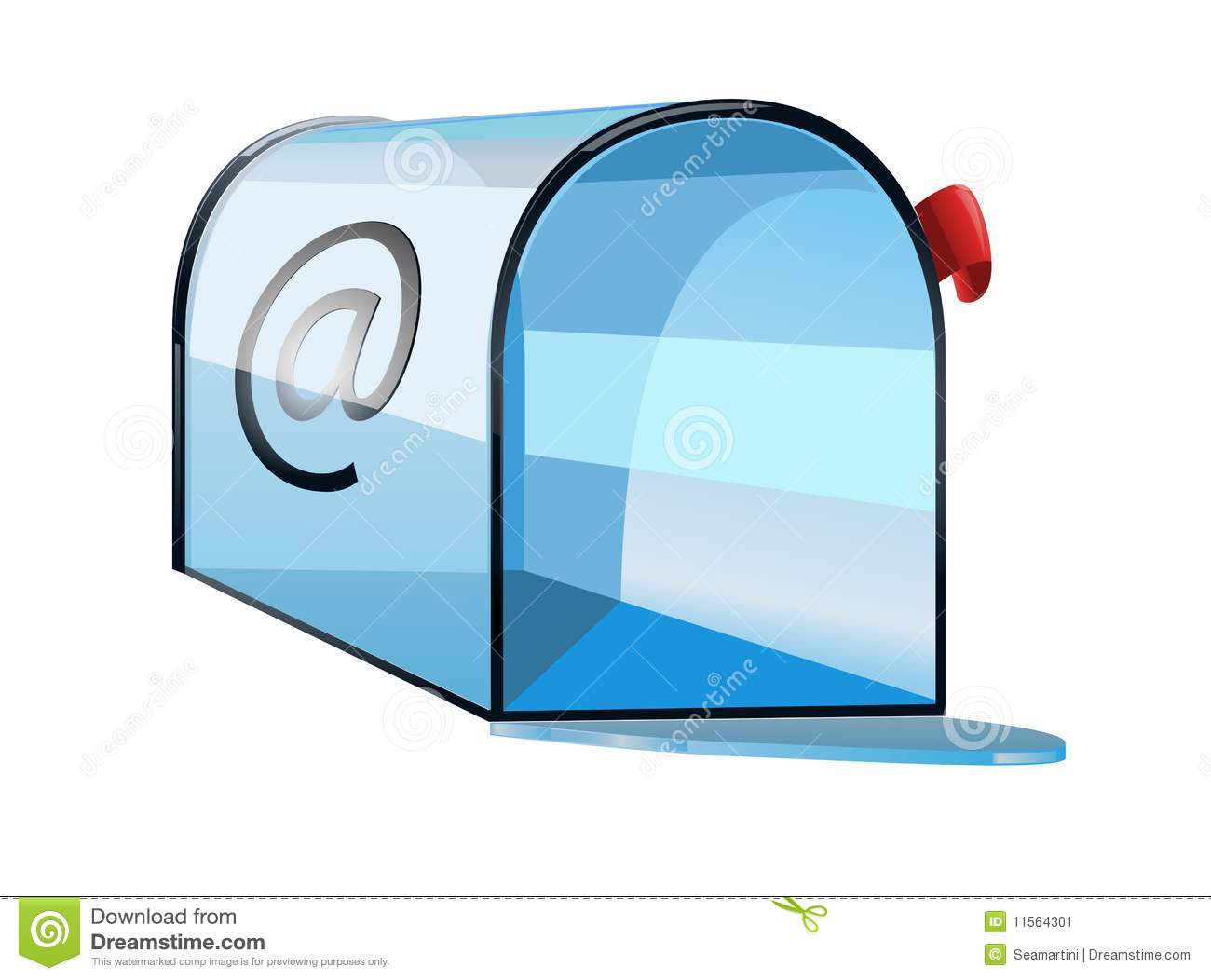 1300x1052 Empty Mailbox Clipart