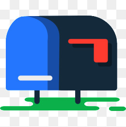 260x261 Post Office Mailbox, Hand Painted, Illustration, Red Png Image