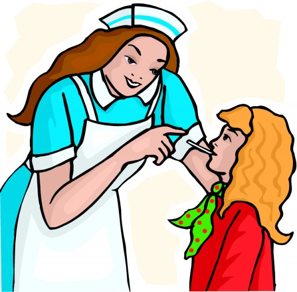 600x591 Free School Nurse Clip Art