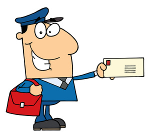 300x276 Mailman Clipart Image