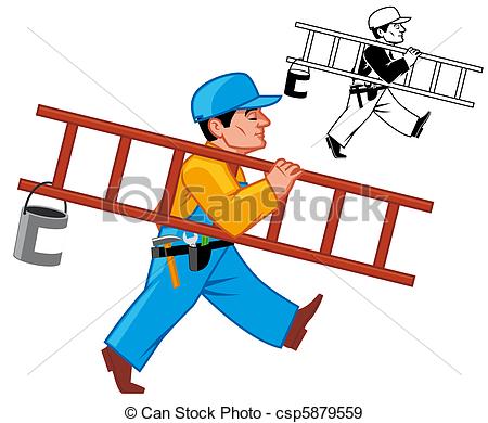 450x390 Clipart Maintenance Man