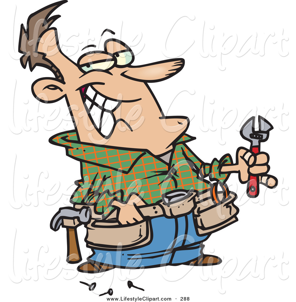 1024x1044 Maintenance Man Clipart