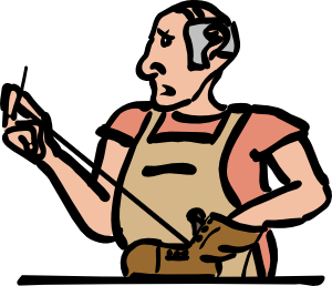 300x258 Shoe Maker Clip Art