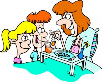 350x283 Clip Art Making Mom Breakfast Cliparts