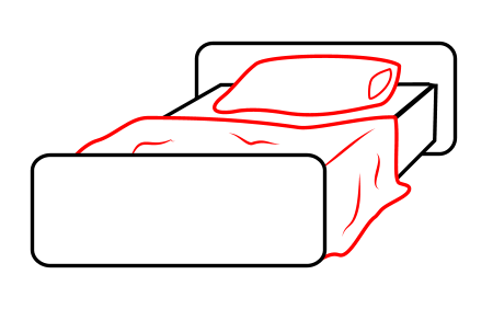 450x282 Drawing A Cartoon Bed