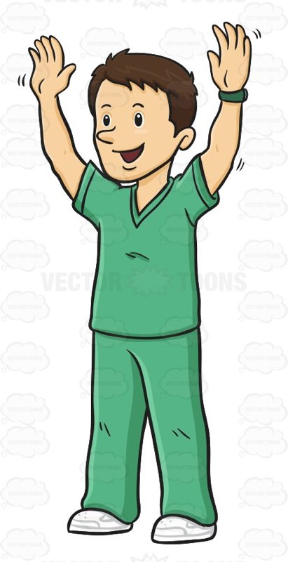 411x800 Graphics For Male Nurse Clip Art Graphics