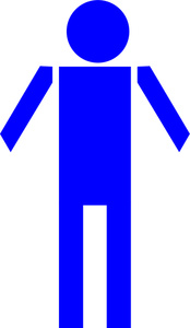 174x300 Male Clipart Image
