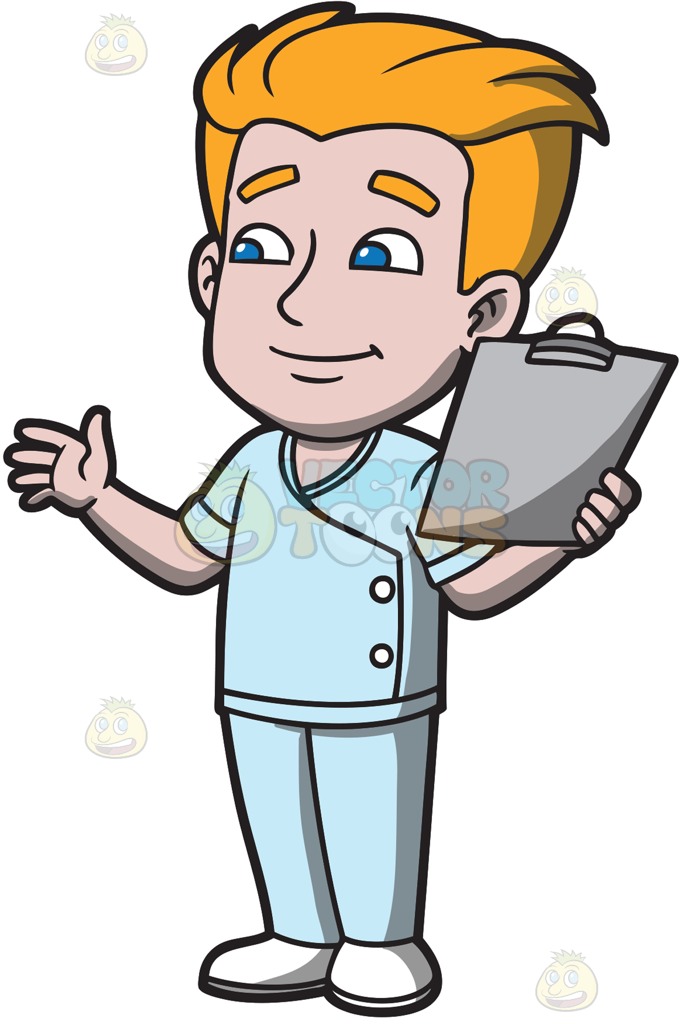 Male Nurse Cartoon Clipart | Free download on ClipArtMag