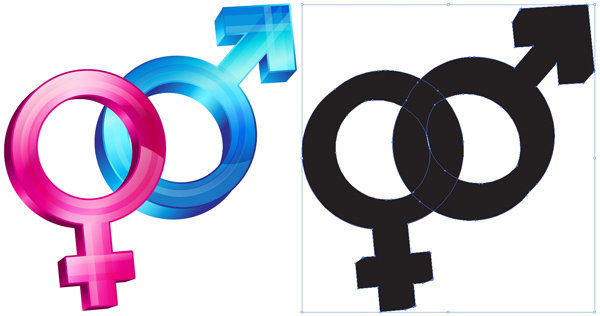 600x316 Sign Clipart Male And Female