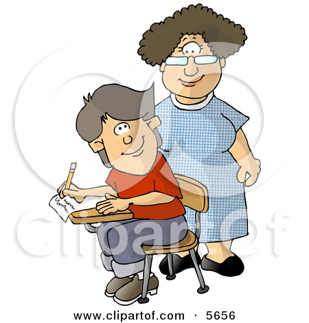 450x470 Elementary School Teacher Clipart