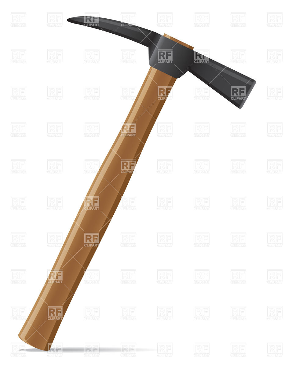 933x1200 Hammer With Wooden Handle Royalty Free Vector Clip Art Image