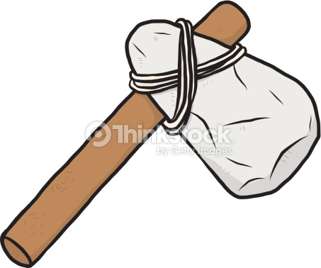 453x378 Stone Clipart Mallet