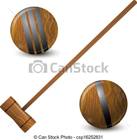 450x461 Wood Mallet Clipart