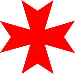 298x297 Maltese Cross Clip Art