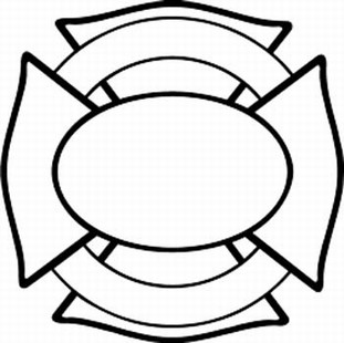 311x310 Blank Maltese Cross Outline Clipart