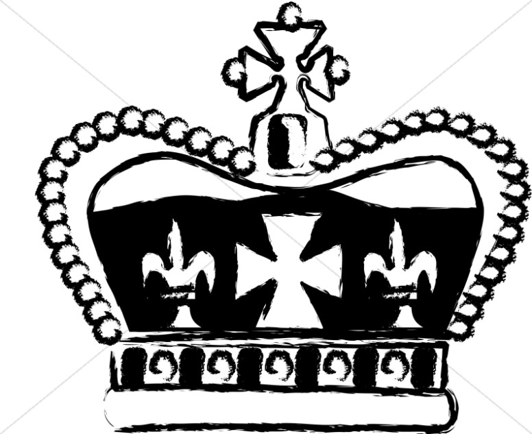776x633 Crown With Maltese Cross Crown Clipart