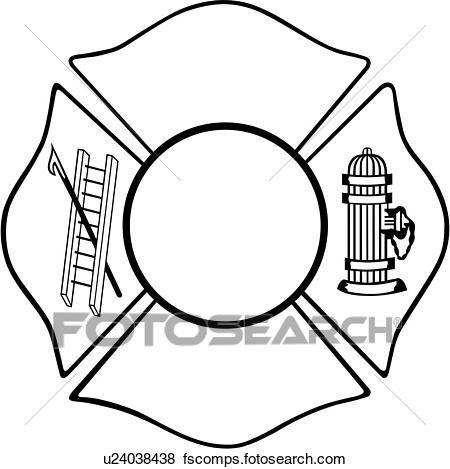 450x469 Clip Art Of , Chief, Cross, Department, Emergency, Emergency