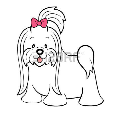 450x450 Maltese Clipart Face