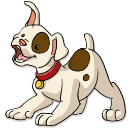 256x256 Maltese Clipart Happy Puppy