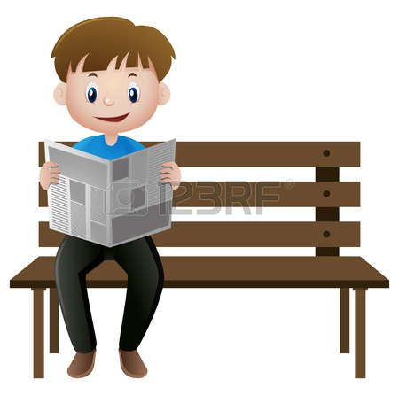 450x446 Sitting Man Clip Art