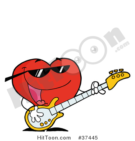 450x470 Heart Clipart