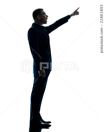 356x450 Business Man Standing Silhouette Isolated