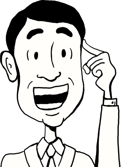 398x550 Man Thinking Clipart