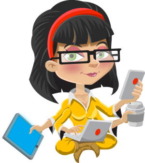 300x337 Software Clipart Project Manager