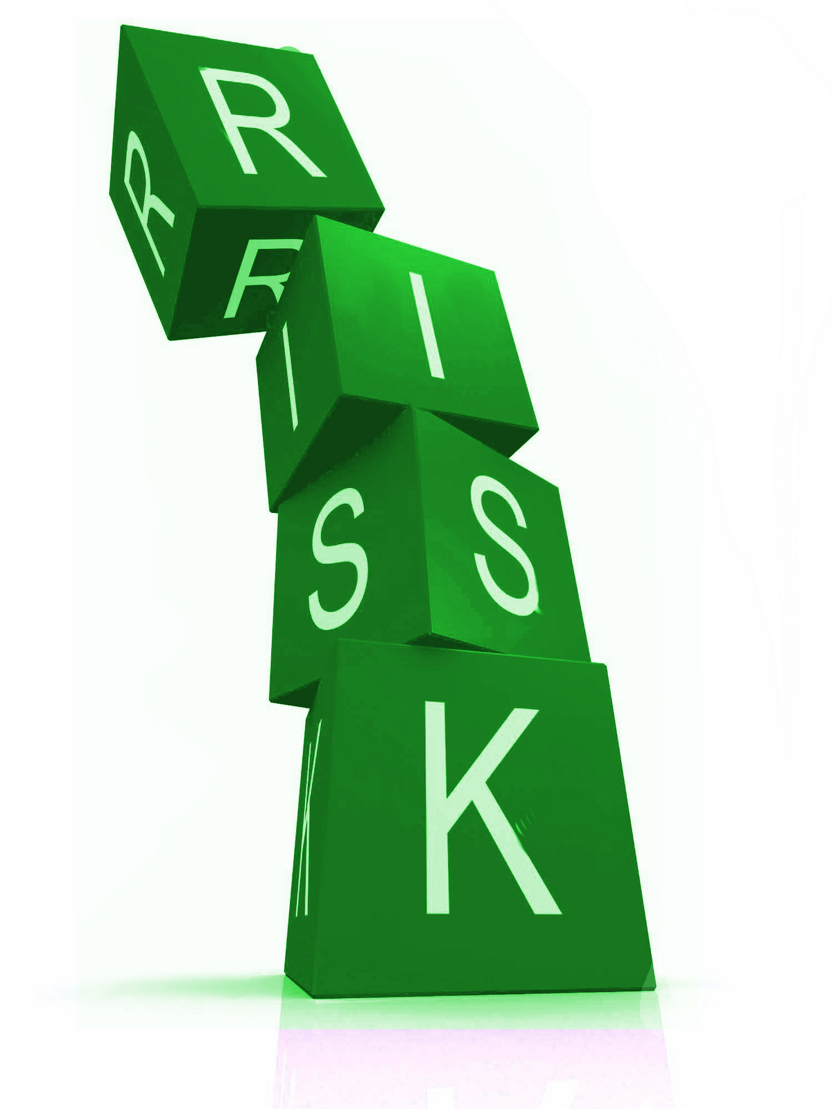 1200x1600 Green Risk Management Clipart