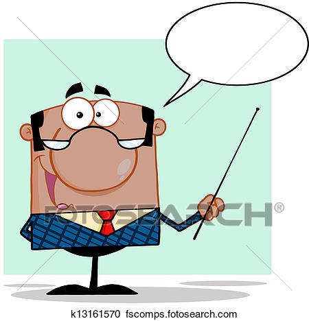 450x468 Clipart Of African American Business Manager K13161570