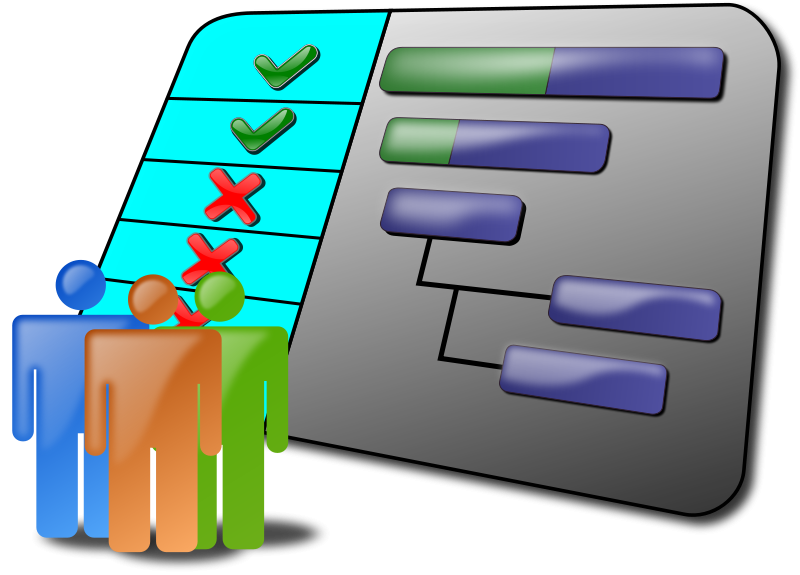 800x575 Professional Clipart Project Manager