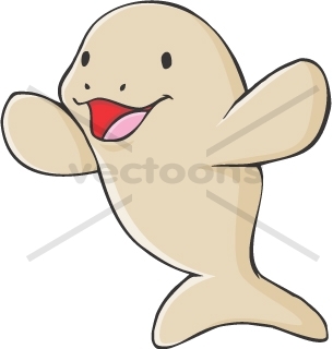 305x320 Manatee In Hand Drawn Style