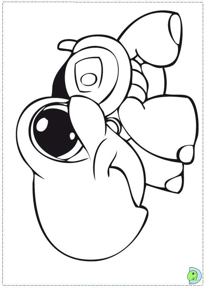 691x960 Littlest Pet Shop Coloring Page Dinokids Printables