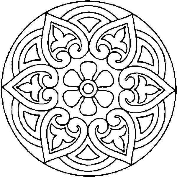 600x600 Best Mandala Colouring Pages Ideas Mandala