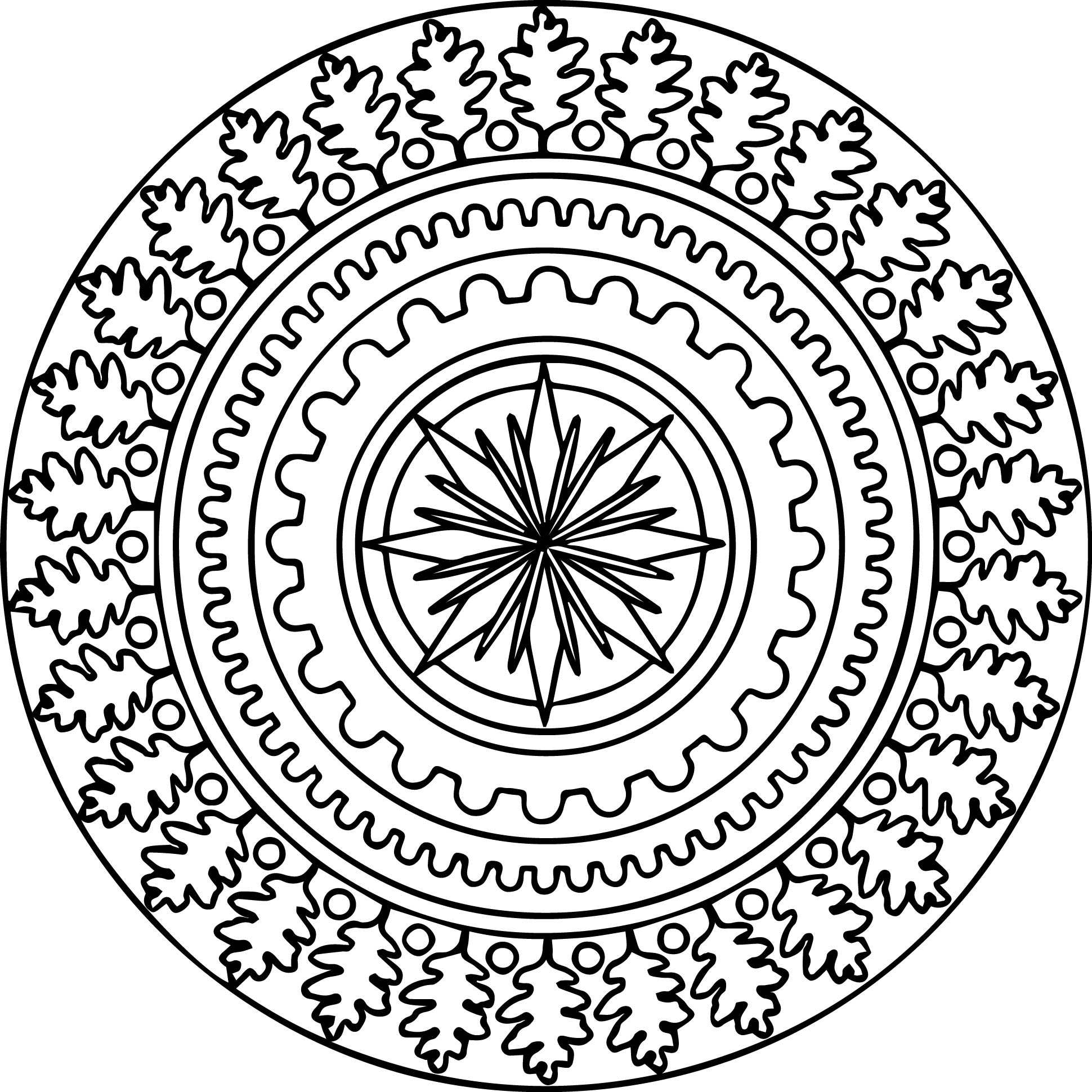 1940x1940 Mandala Coloring Pages Wecoloringpage