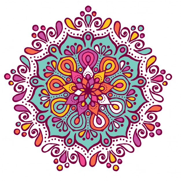 Mandala Flower Clipart | Free download on ClipArtMag