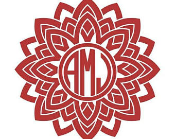 340x270 Red Mandala Etsy