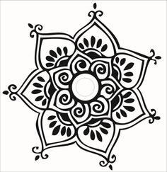 236x243 Mandala Art Clipart
