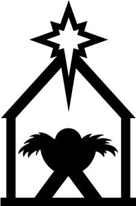 198x300 Manger Clip Art