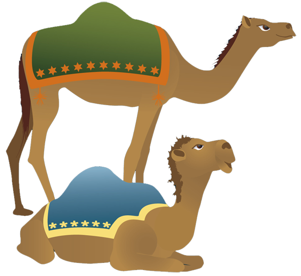 600x551 Camel Clipart Nativity Character