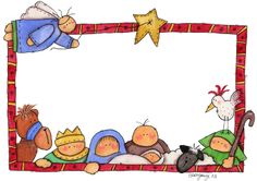 236x166 Nativity Border Clipart