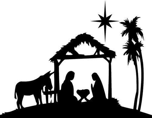 500x390 Top 10 Christmas Crib Silhouette