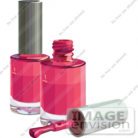 450x450 Royalty Free (Rf) Clip Art Illustration Of A Brush Resting By Two