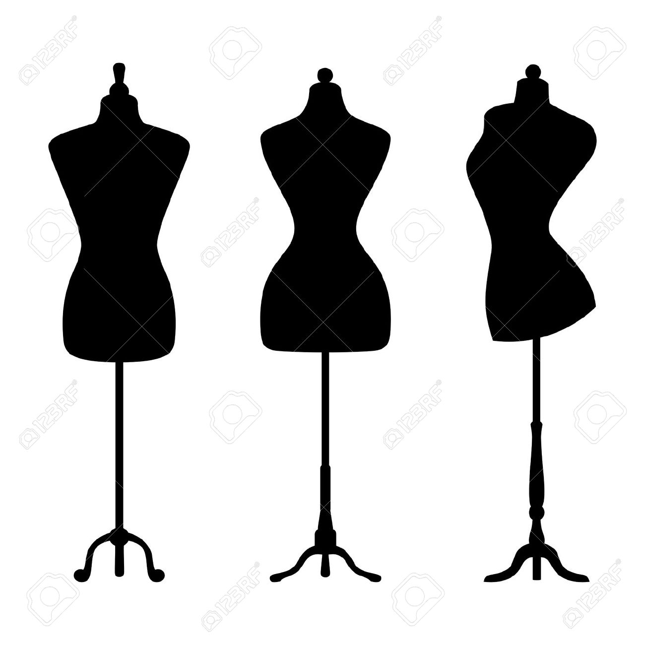 1300x1300 Fashion Clipart Mannequin