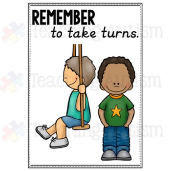 350x350 Free Good Manners Posters By Teaching Autism Teachers Pay Teachers